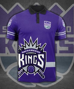 Sacramento Kings Personalized 3D Polo Shirt - Fan Gift