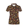Safari Animal Print A1 3D Printed Polo Shirt With Polo Collar - Gift For Fans