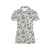Safari Animal Print A2 All Over Print Polo T-Shirt - Perfect Gift For Fans