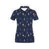 Sailboat All Over Print Polo T-Shirt With Polo Collar - Gift For Fans