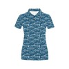 Salmon Fish All Over Print Polo T-Shirt - Perfect Gift For Fans