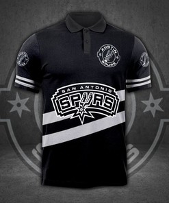 San Antonio Spurs 3D Printed Polo Shirt With Polo Collar - Fan Gift