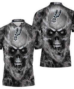 San Antonio Spurs Personalized Polo T-Shirt With Polo Collar - Gift For Fans