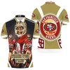 San Francisco 49Ers 2021 Super Bowl Nfc West Division Champions Polo Shirt With 3D T Shirts For Men - Gift For Fans
