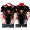 San Francisco 49Ers All Over 3D Printed Polo Shirt With All Over Print - Fan Gift With 3D Polo Shirts For Men