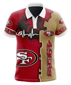 San Francisco 49Ers Beating Curve Polo Shirt - Perfect Gift For Fans Who Love To Win