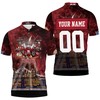 San Francisco 49Ers City Night Light Galaxy Signed Personalized Polo Shirt - Perfect Gift For Fans