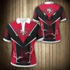 San Francisco 49Ers Flame On With 3D Polo Shirt - Perfect Gift For Fans
