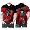 San Francisco 49Ers Hip Hop Skull 3D Printed Polo Shirt With 3D T Shirt Blender - Gift For Fans