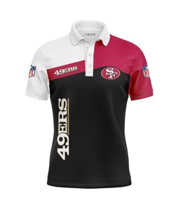 San Francisco 49Ers Ladies, Dress Up Your Game With Button-Up Polo Shirt - Perfect Gift For Fans