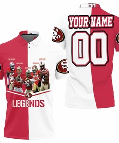 San Francisco 49Ers Legends 3D Printed Polo Shirt - Fan Gift With 3D Polo Shirts For Men