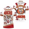 San Francisco 49Ers Nfc West Division 2021 Super Bowl 3D Polo Shirt - Fan Gift With All Over Print