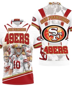 San Francisco 49Ers Nfc West Division 2021 Super Bowl 3D Polo Shirt - Fan Gift With All Over Print