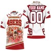 San Francisco 49Ers Nfc West Division Champions Super Bowl 2021 3D Printed Polo Shirt - Perfect Gift For Fans