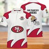 San Francisco 49Ers Polo Shirts With White Hot Style - Perfect Gift For Nfl Fans