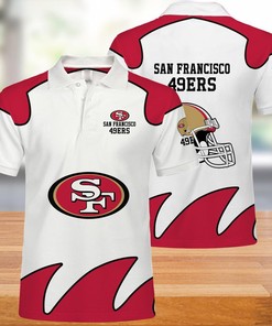 San Francisco 49Ers Polo Shirts With White Hot Style - Perfect Gift For Nfl Fans