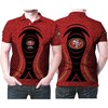 San Francisco 49Ers Red Glitter Pattern Personalized Polo Shirt - Perfect Gift For Fans With Athleisure T-Shirt