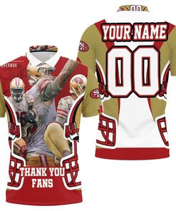 San Francisco 49Ers Thank You Fans Personalized Polo Shirt - Fan Gift With All Over Print