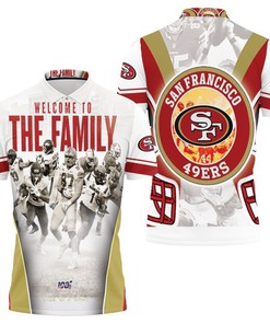 San Francisco 49Ers Welcome To The Family Nfc West Division Super Bowl 2021 Polo Shirt - Perfect Gift For Fans