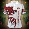 San Francisco 49Ers Zigzag Your Way To Victory In 3D Polo Shirt - Perfect Gift For Fans