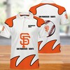 San Francisco Giants Personalized Button Up Polo Collar For Fans