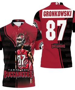Scary Tampa Bay Buccaneers Halloween Theme Polo Shirt