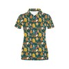 School Bus All Over Print Polo T-Shirt - Perfect Gift For Fans