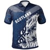 Scotland Celtic Cross Celt Lion 3D Polo Shirt - Gift For Fans