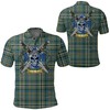 Scott Green Ancient Tartan 3D Polo Shirt - Best Gift For Fans Of Celtic Scottish Warrior