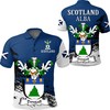 Scottish Family Crest Golf Polo Shirt For Dougall Fans - Perfect For Fans With A Scottish Heritage