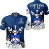 Scottish Family Crest Golf Polo Shirt - Ideal For Scottish Fans