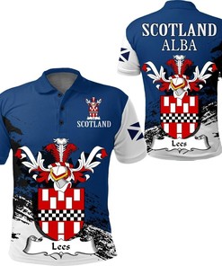 Scottish Family Crest Golf Shirt - Perfect Gift For Fans With All Over Print Polo T-Shirt