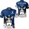 Scottish Family Crest Polo Collar - An Essential For Golfing