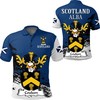 Scottish Family Crest Polo Shirt - A Classic Way To Show Your Scottish Roots On The Golf Course - Fan Gift