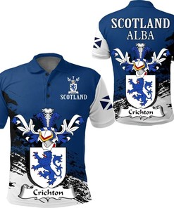 Scottish Family Crest Polo Shirt - A Delightful Way To Display Your Scottish Heritage On The Golf Course