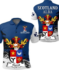 Scottish Family Crest Polo Shirt - A Treasured Gift