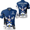 Scottish Family Crest Polo Shirt - Celebrate Your Scottish Ancestry On The Golf Course With An All Over Print Polo Shirt