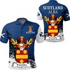 Scottish Family Crest Polo Shirt - Fawside Or Fawsyde Golf Style Special Edition