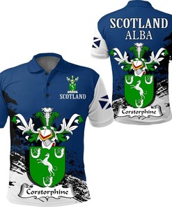Scottish Family Crest Polo Shirt - Feel Closer To Your Scottish Ancestors On The Golf Course Polo Shirts