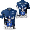 Scottish Family Crest Polo Shirt - Golf Shirt For Macarthur Of Scotland