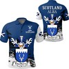 Scottish Family Crest Polo Shirt - Golf Shirt For Macbarnet Of Scotland