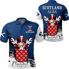 Scottish Family Crest Polo Shirt - Golf Shirt For Macculloch Of Scotland