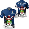 Scottish Family Crest Polo Shirt - Golf Shirt For Macgowan Of Scotland
