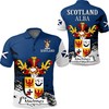 Scottish Family Crest Polo Shirt - Golf Shirt For Macintyre Of Scotland