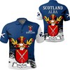 Scottish Family Crest Polo Shirt - Golf Shirt For Mackale Or Mckaile Of Scotland