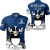 Scottish Family Crest Polo Shirt - Great Gift For Fans