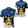 Scottish Family Crest Polo Shirt - Show Off Your Scottish Roots With This All Over Print Polo Shirt - Gift Idea For Fans