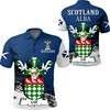 Scottish Family Crest Polo Shirt With Gill Scotland Design - Ideal For Golf And Scottish Heritage Fans