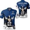 Scottish Family Crest Polo Shirt With Glegg Scotland Design - Gift For Scottish And Golf Fans