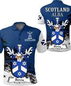 Scottish Family Crest Scotland Special Polo Shirt - Golf Shirt - A Distinct Golf Shirt Design For Scots.